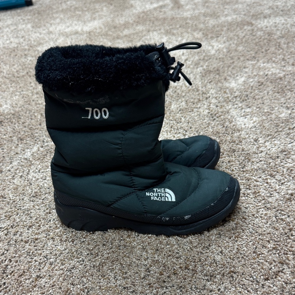 The North Face Black Insulated Winter Boots